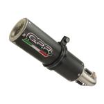 Scarico GPR compatibile con Keeway Rkf 125 2018-2020 - M3 Black Titanium