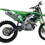 Scarico GPR compatibile con Kawasaki Kx 450 X 2019-2020 - Pentacross Inox