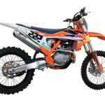 Scarico GPR compatibile con Gas Gas EC 450F 2021-2023 - Pentacross Inox