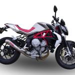 Scarico GPR compatibile con Mv Agusta Brutale 800 2012-2016 - Powercone Evo
