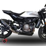 Scarico GPR compatibile con Husqvarna Svartpilen 701 2018-2020 - Furore Evo4 Nero
