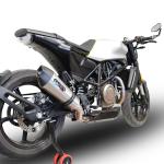 Scarico GPR compatibile con Husqvarna Svartpilen 701 2018-2020 - GP Evo4 Titanium