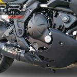 Scarico GPR compatibile con Kawasaki Er 6 N - F 2012-2016 - Gpe Ann. Poppy