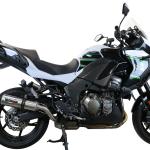Scarico GPR compatibile con Kawasaki Versys 1000 I.E. 2021-2024 - M3 Inox 