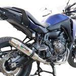 Scarico GPR compatibile con Yamaha Tracer 7 GT 2020-2024 - Deeptone Inox