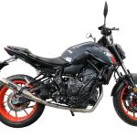 Scarico GPR compatibile con Yamaha Mt-07 2021-2024 - Deeptone Inox