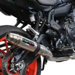 Scarico GPR compatibile con Yamaha Mt-07 2017-2020 - Deeptone Inox