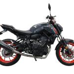 Scarico GPR compatibile con Yamaha Mt-07 2021-2024 - GP Evo4 Poppy
