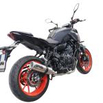 Scarico GPR compatibile con Yamaha Mt-07 2021-2024 - M3 Inox 