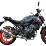 Scarico GPR compatibile con Yamaha Mt-07 2017-2020 - Satinox 
