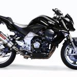 Scarico GPR compatibile con Kawasaki Z 1000 2007-2009 - Gpe Ann. titanium