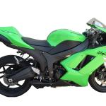 Scarico GPR compatibile con Kawasaki Zx-6R 2005-2006 - Tiburon Titanium