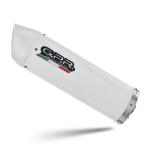 Scarico GPR compatibile con Aprilia Rx 125 2018-2020 -  Albus Ceramic -  Terminale di scarico Racing -  con raccordo specifico e db killer estraibile -  non conforme per uso stradale