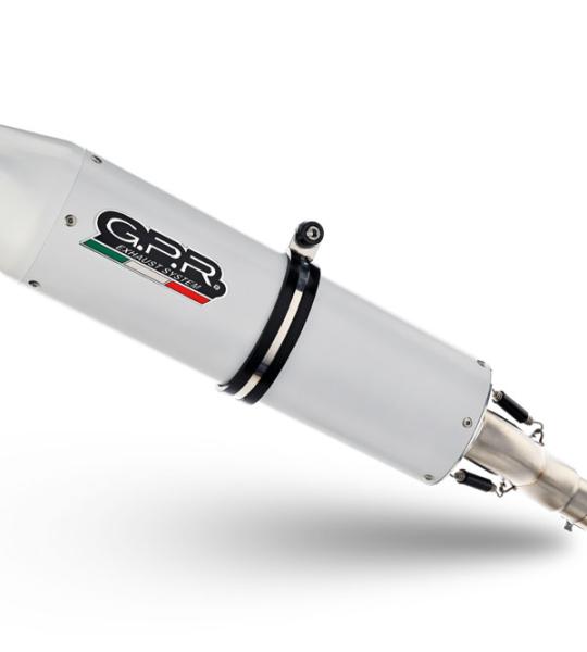 Scarico GPR compatibile con Triumph Tiger 800 - Xr - Xc - Xrx - Xcx - Xrt - Xca 2011-2016 - Albus Ceramic