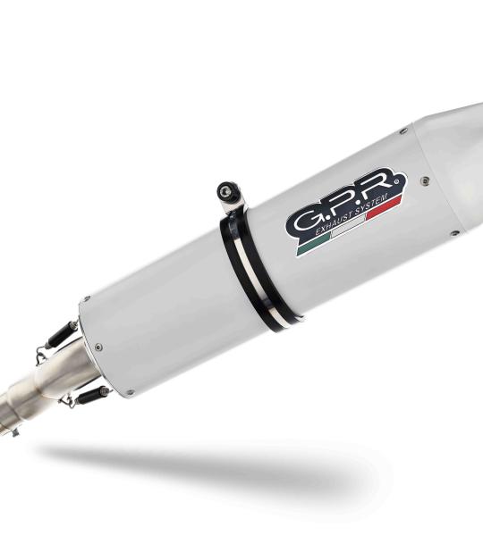 Scarico GPR compatibile con Husqvarna Nuda 900 - Nuda 900 R 2012-2013 - Albus Ceramic