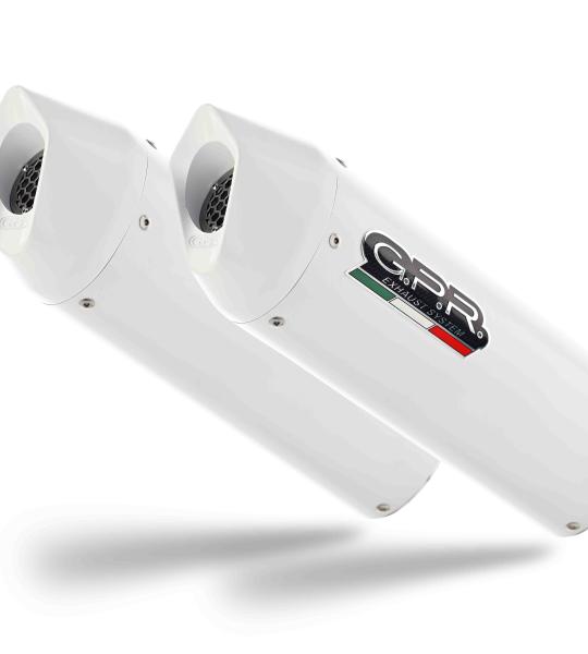 Scarico GPR compatibile con Hyosung Comet 650 Gt - R 2004-2016 - Albus Ceramic