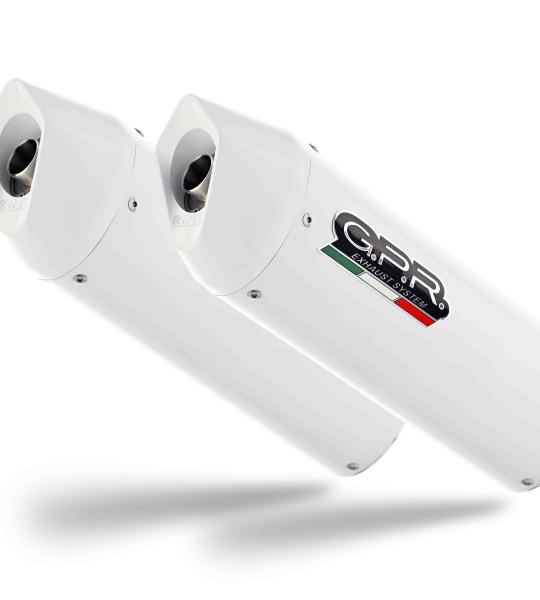 Scarico GPR compatibile con Husqvarna TERRA - STRADA TR 650 2013-2015 - Albus Ceramic