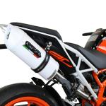 Scarico GPR compatibile con Ktm Rc 390 2017-2020 -  Albus Evo4 -  Terminale di scarico omologato -  fornito con db killer estraibile -  catalizzatore e raccordo specifico