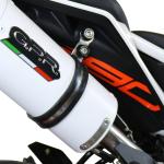 Scarico GPR compatibile con Ktm Rc 390 2017-2020 -  Deeptone Inox -  Terminale di scarico omologato -  fornito con db killer estraibile -  catalizzatore e raccordo specifico