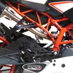 Scarico GPR compatibile con Ktm Duke 390 2017-2020 -  Albus Evo4 -  Terminale di scarico omologato -  fornito con db killer estraibile -  catalizzatore e raccordo specifico