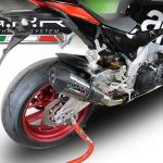 Scarico GPR compatibile con Aprilia Rsv4 1100 Racing Factory 2019-2020 -  GP Evo4 Poppy -  Terminale di scarico omologato - fornito con db killer estraibile - catalizzatore e collettore