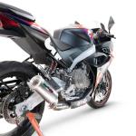 Scarico GPR compatibile con Aprilia RS 457 2024-2025 -  M3 Inox  -  Scarico completo omologato - fornito con db killer estraibile - catalizzatore e collettore