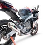 Scarico GPR compatibile con Aprilia RS 457 2024-2025 -  Powercone Evo -  Scarico completo omologato - fornito con db killer estraibile - catalizzatore e collettore