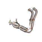 Scarico GPR compatibile con Aprilia RS 457 2024-2025 -  Ghost Inox -  Scarico completo racing -  fornito con db killer estraibile e collettore -  non legale per uso stradale