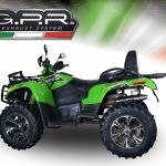 Scarico GPR compatibile con Artic Cat Trv 700 2013-2014 - Deeptone Atv