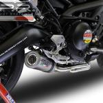 Scarico GPR compatibile con Yamaha Mt-09 2014-2016 - M3 Inox 