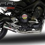 Scarico GPR compatibile con Yamaha Mt-09 2014-2016 - M3 Inox 