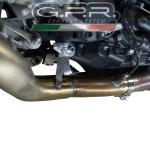 Scarico GPR compatibile con Yamaha Mt-10 2016-2024 - Furore Evo4 Nero