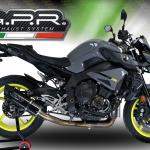 Scarico GPR compatibile con Yamaha Mt-10 2016-2024 - Furore Nero