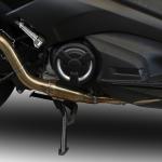 Scarico GPR compatibile con Yamaha T-Max 530 2017-2021 - Furore Evo4 Nero