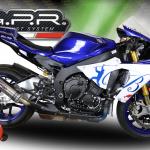 Scarico GPR compatibile con Yamaha Yzf R1-R1-M 2017-2019 - M3 Inox 