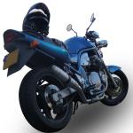 Scarico GPR compatibile con Suzuki Gsf 1200 Bandit - S 1997-2004 - Deeptone Inox