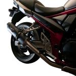 Scarico GPR compatibile con Suzuki Gsf 1200 Bandit - S 2005-2006 - Furore Nero