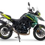 Scarico GPR compatibile con Benelli Trk 702 2023-2024 - Dual Poppy