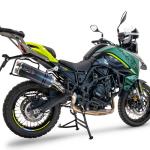 Scarico GPR compatibile con Benelli Trk 702 X 2023-2024 - Dual Poppy