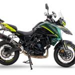Scarico GPR compatibile con Benelli Trk 702 2023-2024 - Furore Evo4 Nero