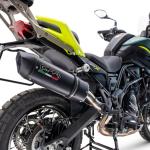 Scarico GPR compatibile con Benelli Trk 702 2023-2024 - Furore Evo4 Nero