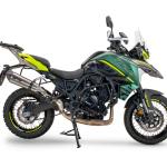 Scarico GPR compatibile con Benelli Trk 702 X 2023-2024 - GP Evo4 Titanium