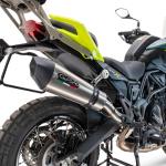 Scarico GPR compatibile con Benelli Trk 702 X 2023-2024 - GP Evo4 Titanium