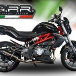 Scarico GPR compatibile con Benelli Bn 302 S 2017-2024 - Furore Evo4 Nero