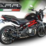 Scarico GPR compatibile con Benelli Bn 302 S 2017-2024 - Furore Evo4 Nero