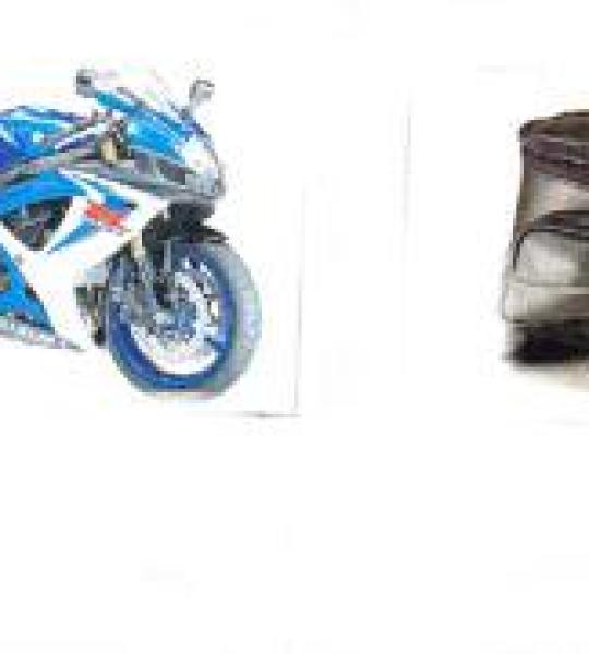 Borsa da sella, antiacqua, per Suzuki GSXR 600/750 2008