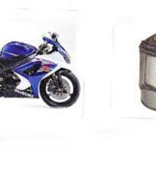 Borsa da sella, antiacqua, per Suzuki GSXR 1000