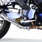Scarico GPR compatibile con Yamaha Bt Bulldog 1100 2002-2007 - Ghisa 