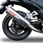 Scarico GPR compatibile con Yamaha Bt Bulldog 1100 2002-2007 - Trioval