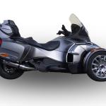 Scarico GPR compatibile con Can Am Spyder 1000 Rs -RSs 2013-2016 - Gpe Ann. titanium